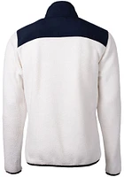 Cutter and Buck Michigan Wolverines Mens Cascade Eco Sherpa Light Weight Jacket
