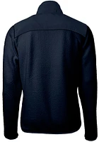 Cutter and Buck Villanova Wildcats Mens Navy Blue Cascade Eco Sherpa Light Weight Jacket