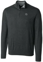 Cutter and Buck Cincinnati Bearcats Mens Vault Lakemont Long Sleeve Qtr Zip Pullover