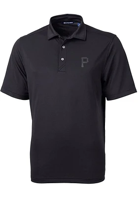 Cutter and Buck Pittsburgh Pirates Mens Virtue Short Sleeve Polo