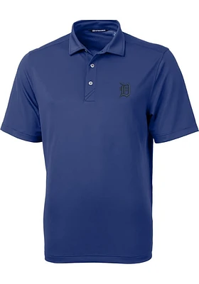 Cutter and Buck Detroit Tigers Mens Virtue Short Sleeve Polo