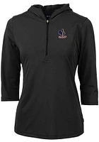 Cutter and Buck Delaware Fightin' Blue Hens Womens Virtue Eco Pique Hooded Sweatshirt