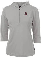 Cutter and Buck Alabama Crimson Tide Womens Vault Virtue Eco Pique Hooded Sweatshirt