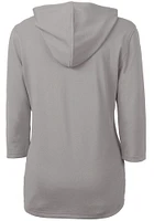 Cutter and Buck Auburn Tigers Womens Vault Virtue Eco Pique Hooded Sweatshirt