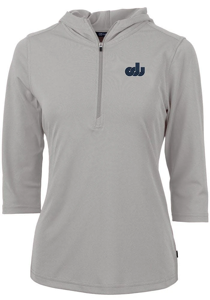 Cutter and Buck Old Dominion Monarchs Womens Virtue Eco Pique Hooded Sweatshirt