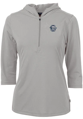 Cutter and Buck Penn State Nittany Lions Womens Vault Virtue Eco Pique Hooded Sweatshirt