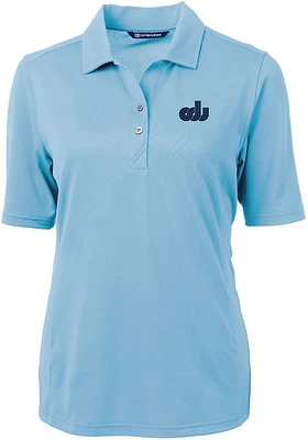Cutter and Buck Old Dominion Monarchs Womens Virtue Eco Pique Short Sleeve Polo Shirt