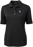 Cutter and Buck Fresno State Bulldogs Womens Virtue Eco Pique Short Sleeve Polo Shirt