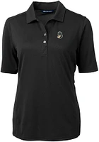 Cutter and Buck Michigan State Spartans Womens Virtue Eco Pique Short Sleeve Polo Shirt