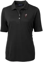 Womens Ohio State Buckeyes Cutter and Buck Virtue Eco Pique Short Sleeve Polo Shirt