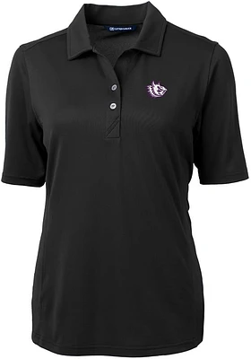 Cutter and Buck TCU Horned Frogs Womens Virtue Eco Pique Short Sleeve Polo Shirt
