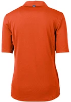 Cutter and Buck Virginia Cavaliers Womens Virtue Eco Pique Short Sleeve Polo Shirt