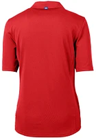 Cutter and Buck Western Kentucky Hilltoppers Womens Red Virtue Eco Pique Short Sleeve Polo Shirt