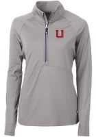 Cutter and Buck Utah Utes Womens Adapt Eco Qtr Zip