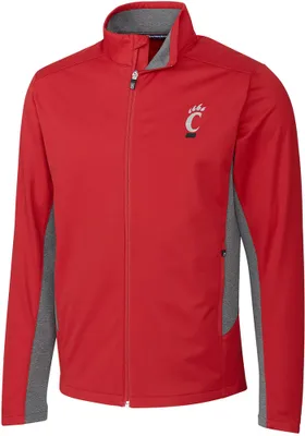 Cutter and Buck Cincinnati Bearcats Mens Red Navagate Medium Weight Jacket