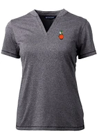 Cutter and Buck UCF Knights Womens Grey Vault Forge Short Sleeve T-Shirt