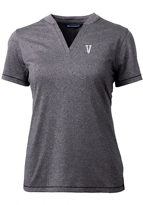 Cutter and Buck Villanova Wildcats Womens Forge Blade Short Sleeve T-Shirt