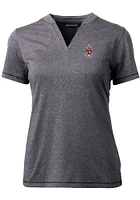 Cutter and Buck Washington State Cougars Womens Forge Blade Short Sleeve T-Shirt
