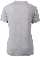 Ohio State Buckeyes Grey Cutter and Buck Forge Blade Short Sleeve T-Shirt