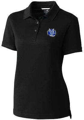 Cutter and Buck Air Force Falcons Womens Vault Advantage Short Sleeve Polo Shirt