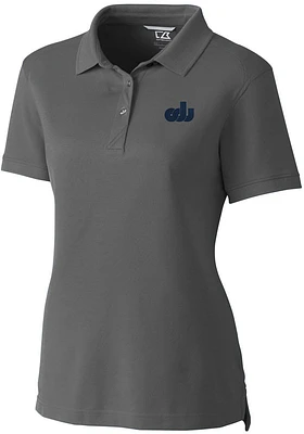 Cutter and Buck Old Dominion Monarchs Womens Advantage Pique Short Sleeve Polo Shirt