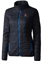 Cutter and Buck Auburn Tigers Womens Navy Blue Vault Rainier PrimaLoft Filled Jacket