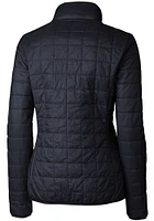 Cutter and Buck Villanova Wildcats Womens Navy Blue Vault Rainier PrimaLoft Puffer Filled Jacket