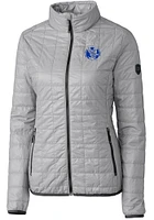 Cutter and Buck Air Force Falcons Womens Grey Vault Rainier PrimaLoft Filled Jacket