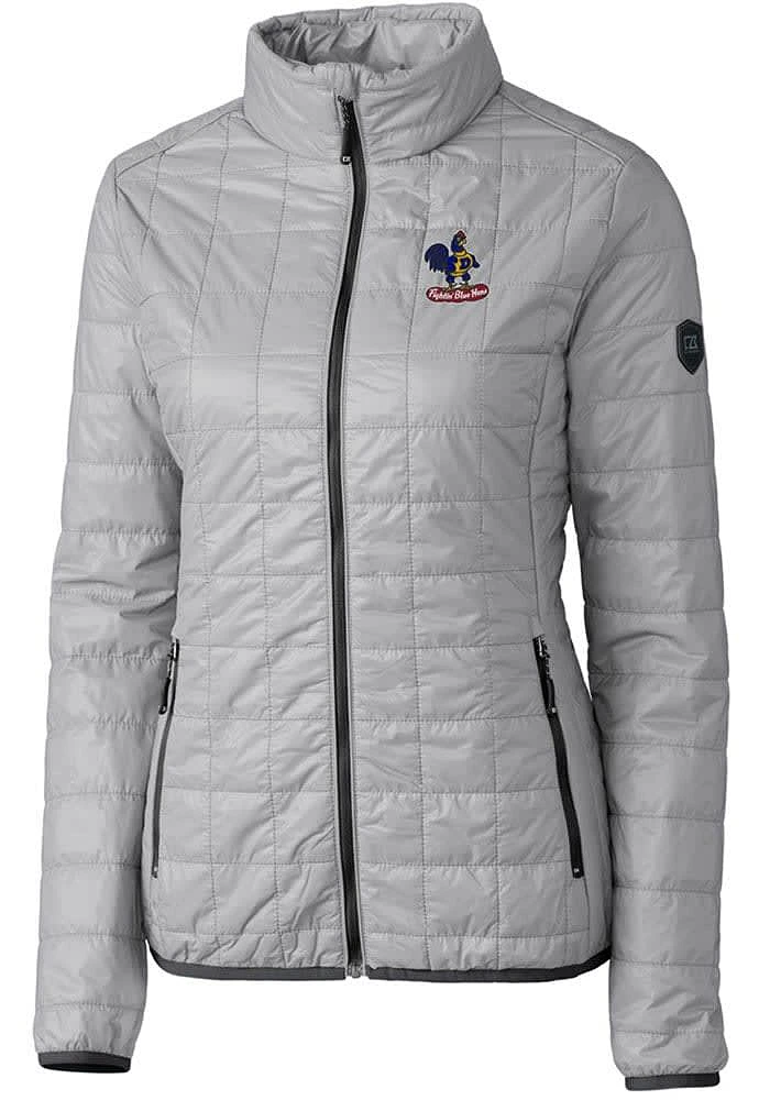 Cutter and Buck Delaware Fightin' Blue Hens Womens Rainier PrimaLoft Puffer Filled Jacket
