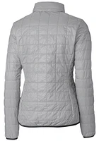 Cutter and Buck TCU Horned Frogs Womens Grey Rainier PrimaLoft Puffer Filled Jacket