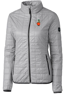 Cutter and Buck UCF Knights Womens Grey Vault Rainier PrimaLoft Filled Jacket