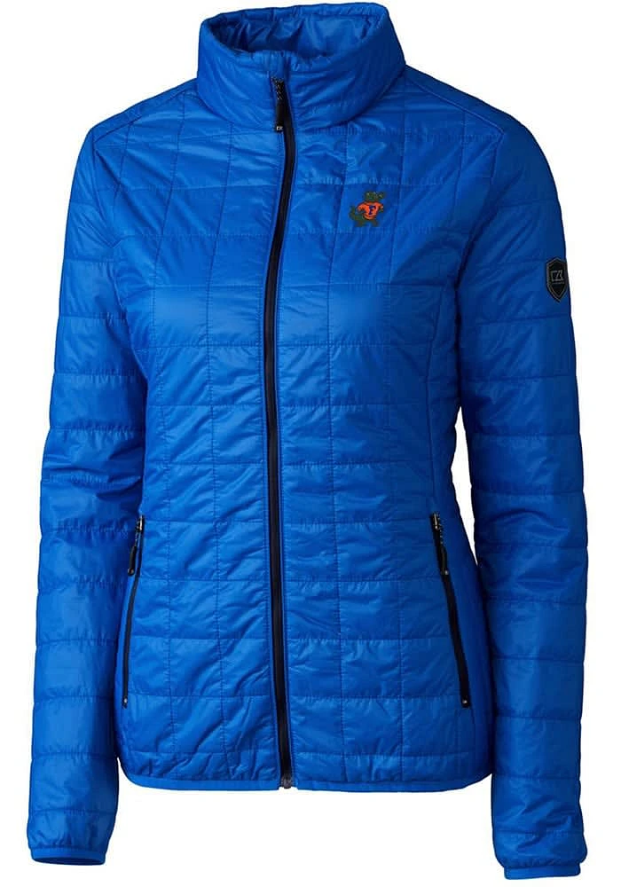 Cutter and Buck Florida Gators Womens Rainier PrimaLoft Puffer Filled Jacket