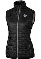 Cutter and Buck TCU Horned Frogs Womens Vault Rainier PrimaLoft Puffer Vest