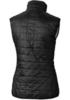 Cutter and Buck Wichita State Shockers Womens Black Vault Rainier PrimaLoft Puffer Vest