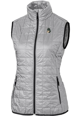 Cutter and Buck Michigan State Spartans Womens Vault Rainier PrimaLoft Vest