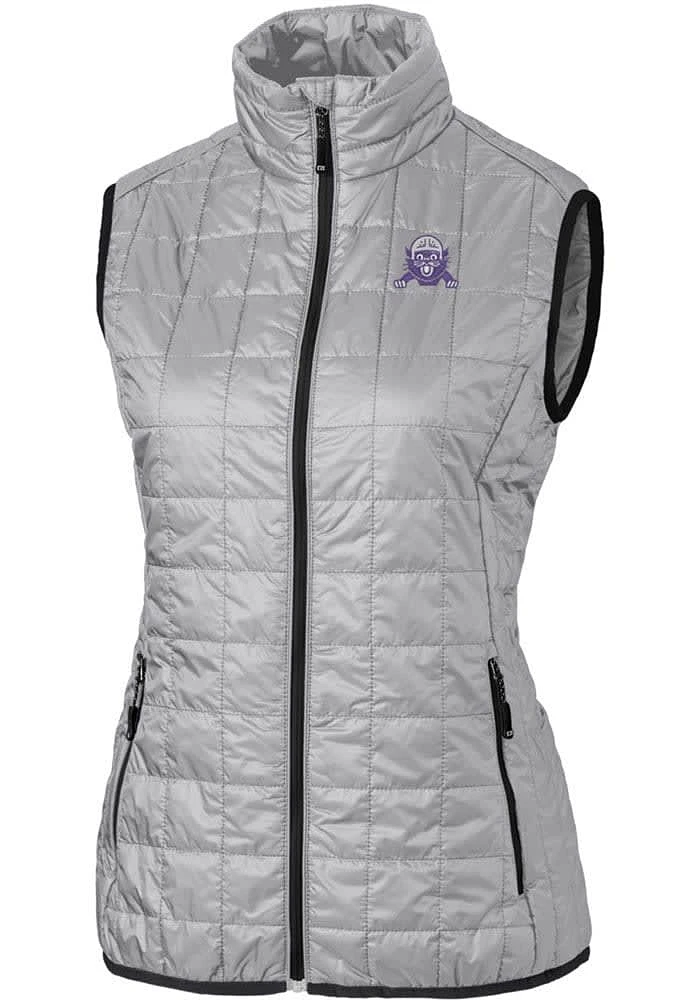 Womens Northwestern Wildcats Cutter and Buck Vault Rainier PrimaLoft Vest