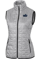 Cutter and Buck Old Dominion Monarchs Womens Grey Rainier PrimaLoft Puffer Vest
