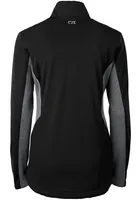 Cutter and Buck Cincinnati Bearcats Womens Black Vault Navigate Softshell Light Weight Jacket