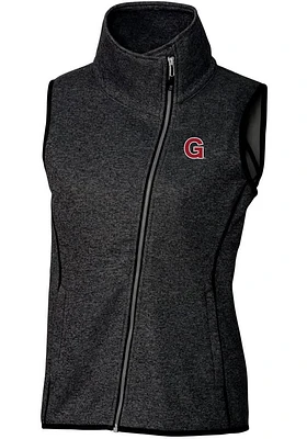 Cutter and Buck Gonzaga Bulldogs Womens Vault Mainsail Asymmetrical Vest