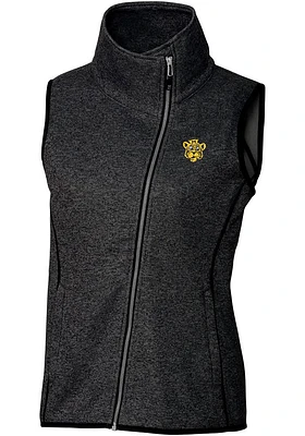 Cutter and Buck Missouri Tigers Womens Grey Vault Mainsail Asymmetrical Vest