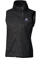 Cutter and Buck Northwestern Wildcats Womens Vault Mainsail Asymmetrical Vest