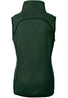 Cutter and Buck Tulane Green Wave Womens Vault Mainsail Vest
