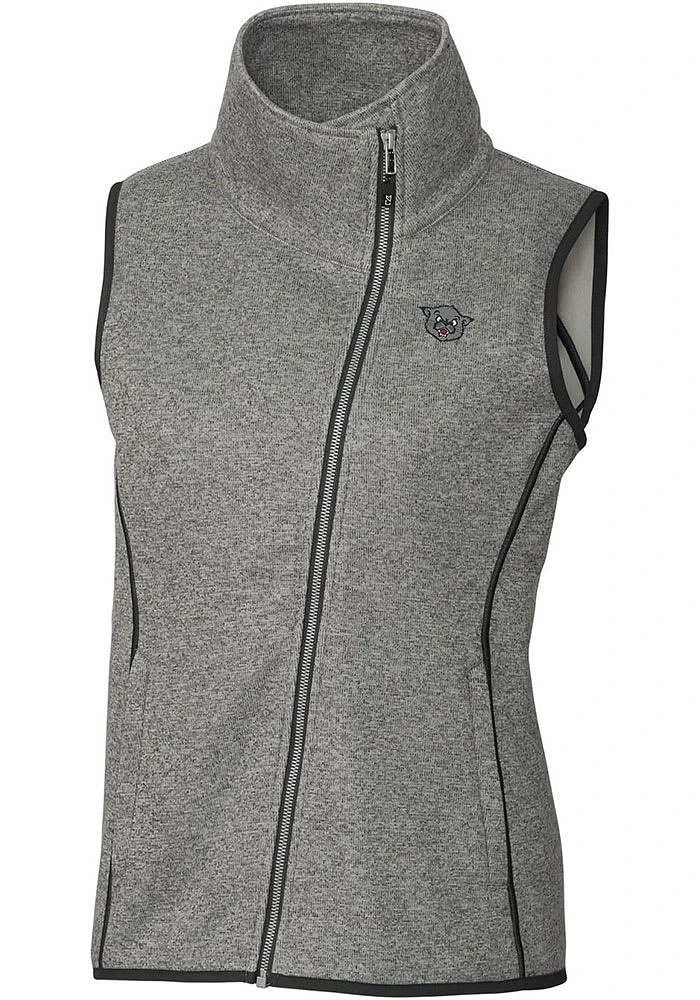 Cutter and Buck Cincinnati Bearcats Womens Grey Logo Vault Mainsail Vest