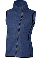 Cutter and Buck Florida Gators Womens Blue Mainsail Vest
