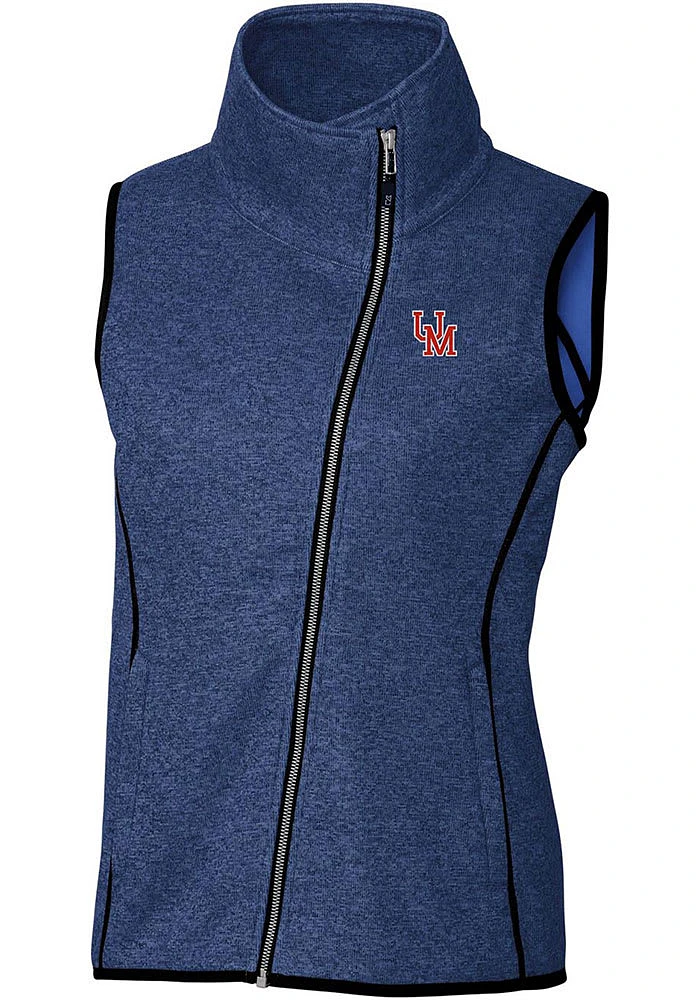 Cutter and Buck Ole Miss Rebels Womens Blue Mainsail Vest