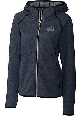 Cutter and Buck Old Dominion Monarchs Womens Navy Blue Mainsail Medium Weight Jacket