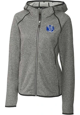 Cutter and Buck Air Force Falcons Womens Grey Vault Mainsail Medium Weight Jacket