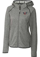 Cutter and Buck Auburn Tigers Womens Grey Vault Mainsail Medium Weight Jacket