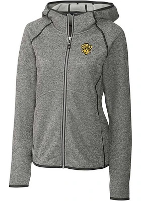 Cutter and Buck Missouri Tigers Womens Grey Mainsail Medium Weight Jacket