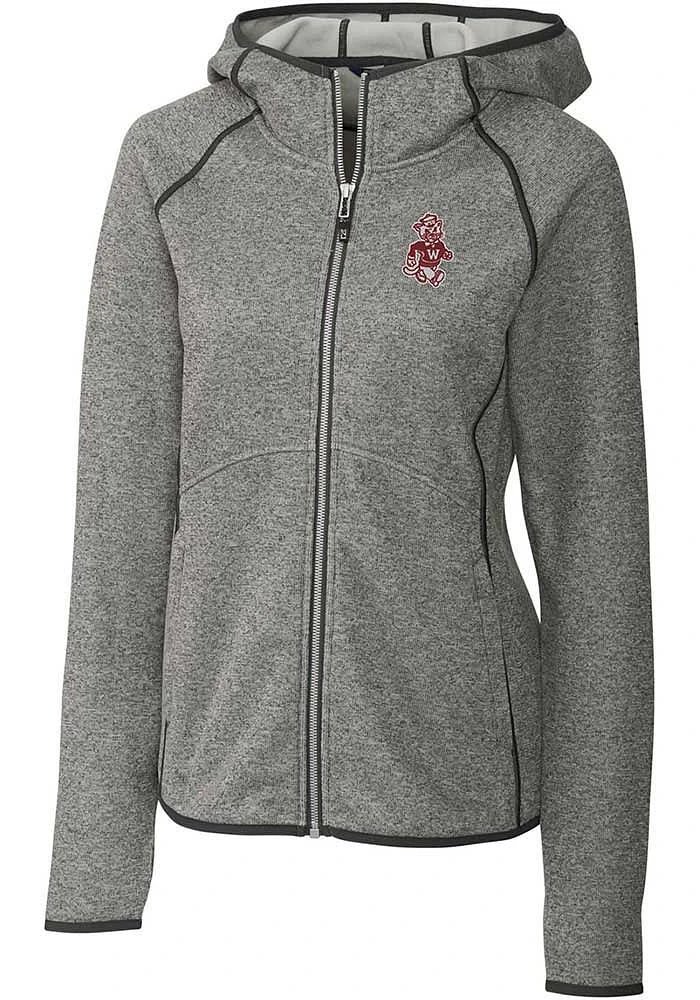 Cutter and Buck Washington State Cougars Womens Mainsail Medium Weight Jacket